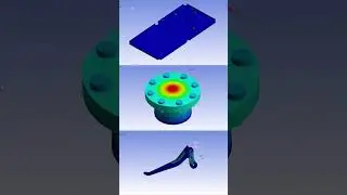 FEA Analysis Case-Studies 02  #mechanical #engineering #automotive #aerospace #simulation #fea #cad