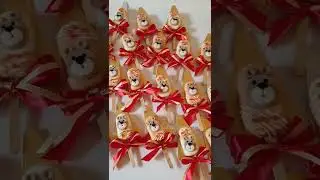 Adorable Cakesicles 😍 | Teddy bear theme | #youtubeshorts #shorts #honeybunny #cakesicles