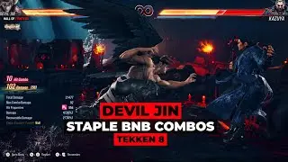 Make your Devil Jin Broken with these BNB Combos ▶ Tekken 8