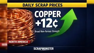Copper Jumps 12&cent; | Daily Scrap Metal Prices &ndash; Jan 9, 2026 | ICYMI