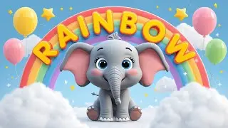 👉 Rainbow Elephant Song 🌈 | Fun Color Learning Song for Kids | Nursery Rhymes & Baby Songs