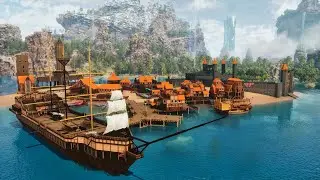 🔴 Exploring The Builds on My Community Server in ARK: Survival Ascended!