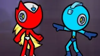 blue & red stickman max level,, playgame android and ios.