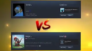 St4ck VS Magic |STEAM LVL UP FIGHT!