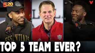 Jeff Teague & Zaire Franklin DEBATE: Indiana TOP 5 college football team EVER!? | Club 520