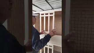Parte dos: Jaula 90x90 para gallos de navaja hecha en Ica | 36 casilleros explicados por el maestro