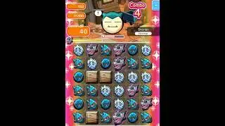 Pok&eacute;mon Shuffle Mobile - Main Stage 183 Snorlax - ITEMLESS Clear and S Rank