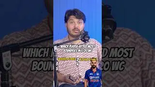Which player has hit the most boundaries in all T-20 World Cup #viratkohli  #rohitsharma