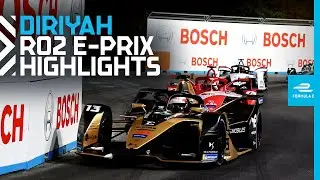 Race Highlights | 2022 Diriyah E-Prix Round 2 | NIGHT RACE!