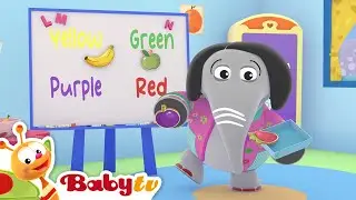 Pequeña cabaña en el bosque 🍓 🍌| Colores y formas | Canciones  infantiles 🎵 | @BabyTVSP