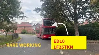 Journey on route 102 from Golders Green to Pennine Drive | on a BYD BD11 😱 (ES10e)