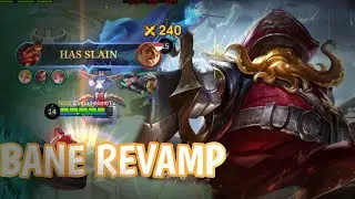 GAMEPLAY BANE REVAMP‼️ | Mobile Legends