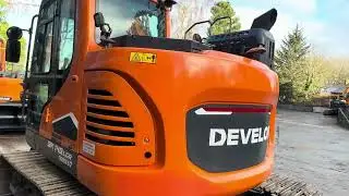 Develon DX140LCR-7 walk around video