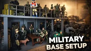 1:18 Scale | Military Base Set Up! 