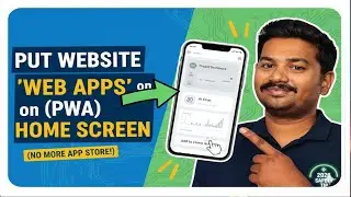 How to Put Website 'Web Apps' (PWA) on Home Screen
