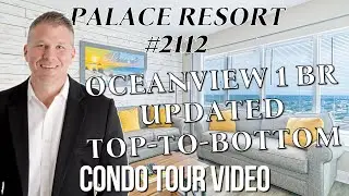 Oceanfront Condo with Panoramic Views | 1BR Palace Resort, Myrtle Beach