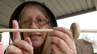 Simple Drop Spindle from Purchased Materials