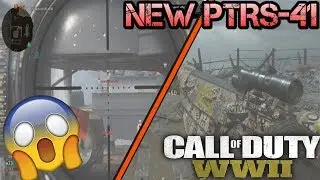 *NEW* PTRS-41 SNIPER IN WW2/NO COMMENTARY-COD WW2 MULTIPLAYER