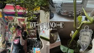 EP 123: death note shirt & pochita stuffie, incense of the day, tea corner 🍵🍶