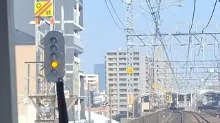 南海本線春木駅付近人身事故後の堺駅～天下茶屋駅閉塞運転