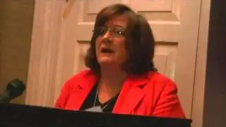 Clare Leonard at Direct Democracy Ireland Launch