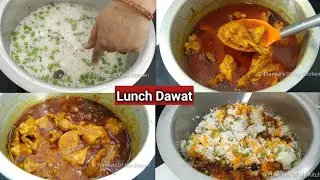 Matar Pulao Aur Chicken Ka Salan Recipe - Dawat Special By Flavours Of My Kitchen