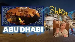 Abu Dhabi Mina Fish Market 阿布扎比vlog 海鲜市场的美食与人都这么带劲！