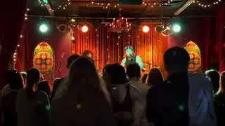 Dan Lemhouse Grand daughter Elise Baker sings at Velour Club in Provo 5-31-24
