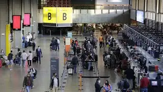 Gru Guarulhos International Airport Sao Paulo Brasil (4K)
