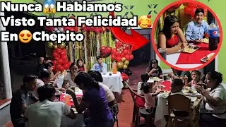 Chepito Ni C0mer😳Queria De Tanta Alegria Que Tenia Al Ser Novio De😍Yasmin/Asi Disfrutaron De La😋Cena