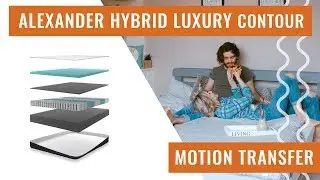 Alexander Hybrid Luxury Contour Mattress Motion Transfer