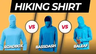 Baleaf vs BassDash vs Roadbox Hiking Shirt with Gaiter and Hoodie: Which One is Best?
