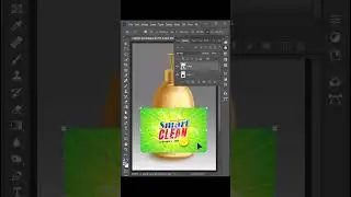 Bottle Labels mockup in Photoshop|#shorts