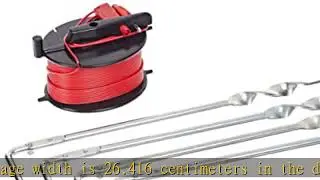 Fluke ES-162P3 5 Piece Stake Kit for Fluke 1623 and 1625 Earth Ground Testers, 3-Poles