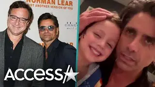 John Stamos Giggles w/ Son Billy After Bob Saget's Death