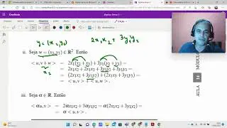 &Aacute;lgebra Linear II:  Produto interno  (axiomas)