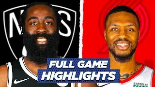 NETS at TRAIL BLAZERS FULL GAME HIGHLIGHTS | 2021 NBA Season