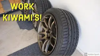 WORK Kiwami&rsquo;s for my Nissan Skyline 4 door!