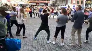 Salsa Flash Mob Copenhagen - Gammel Torv