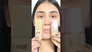 Lakm&eacute; Hya Matte Vs 9 to 5 Foundation #ashortaday #foundation #lakme #nofilter
