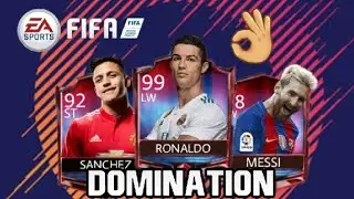Domination Players Updated In FIFA Mobile 18 - Design Concept By Haaresh Trendingz - Messi , Ronaldo