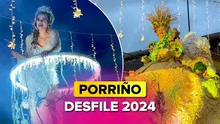 CARNAVAL de PORRIÑO 2024 🎭 Desfile de Carrozas y Comparsas