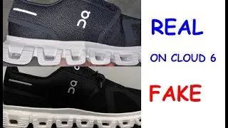 How to spot original On Cloud 6 sneakers. Real vs fake On cloud 6 trainers