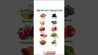 Top 10 Anti-Aging Foods That Keep You Looking Young & Radiant 🌿✨
