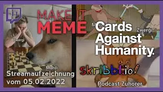 GROßER VIER/FÜNFTEL SPIELABEND #ZwergenfürstLive * Card Against Humanity & mehr [Streamaufzeichnung]