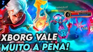 SELVA OU XP, O X.BORG FUNCIONA MUITO BEM!! - X.BORG GAMEPLAY | Mobile Legends