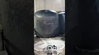 From Liquid to Solid! The Magic Behind Black PU Foam Manufacturing🧪 #shorts #manufacturing #foam