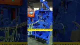 The Automatic Plastic Hanger Making Machine