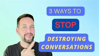 3 ways to STOP destroying conversations #learnenglish #englishspeakingpractice #englishspeakingskill