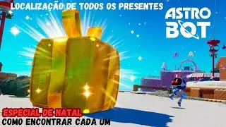 🎁 TODOS OS PRESENTES DO ESPECIAL DE NATAL | ASTROBOT PS5! | Guia Completo Presente por Presente 🎮🎄